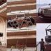 Bilionário chinês usa guindaste para colocar seu Rolls-Royce até na varanda de seu apartamento no 44º andar