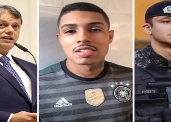 'Sniper' suspeito de matar policial da Rota fez vídeo pedindo para Tarcísio 'parar matança' antes de se entregar