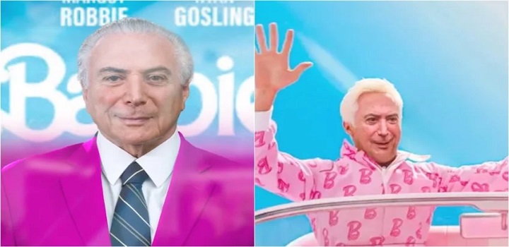 michel temer barbie
