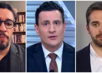 apresentador da Jovem Pan News Tiago Pavinatto