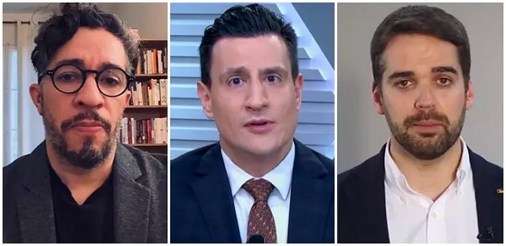 apresentador da Jovem Pan News Tiago Pavinatto