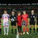 O quarteto de arbitragem formado por brasileiras que se destacou na última Copa do Mundo,.