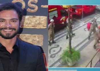 Ator Sidney Sampaio destrói quarto de hotel e se joga pela janela