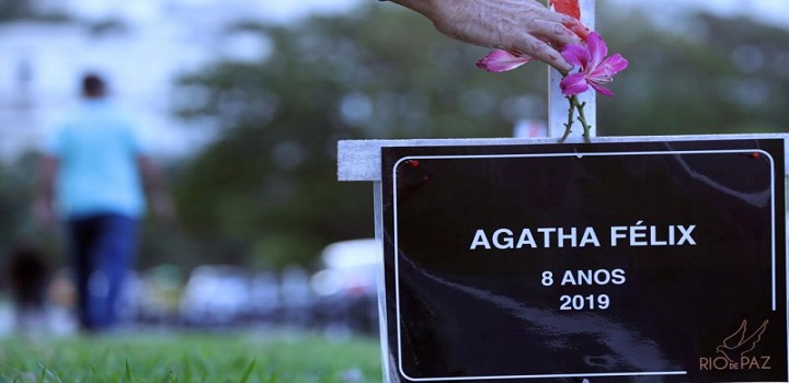 Em 2019, Ágatha foi baleada quando voltava de um passeio