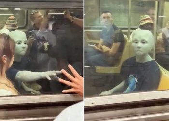 Alien é visto andando pelas ruas de Nova York; veja o vídeo