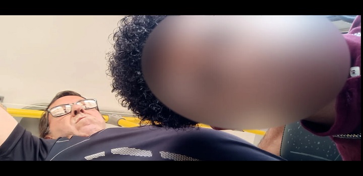 assédio em onibus