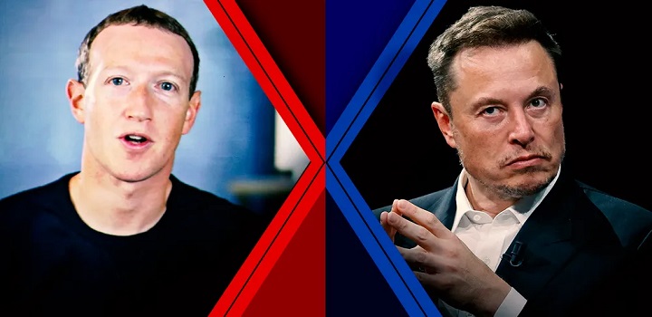 Mark Zuckerberg x Elon Musk pode acontecer no Coliseu, diz Dana White
