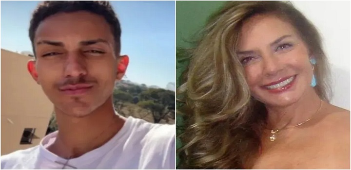 Suspeito de assassinar Nilza Costa Pingoud vivia nos fundos da casa da vítima — Foto: Montagem/g1