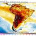 onda de calor no inverno da américa do sul