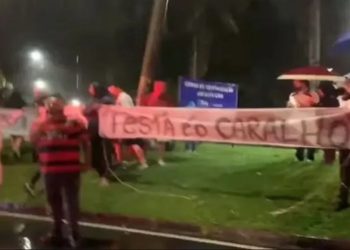 protestos em, aniversario de gabigol