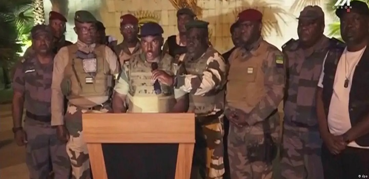 militares no Gabão