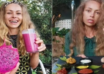 Uma influenciadora digital vegana morreu "de fome e exaustão"