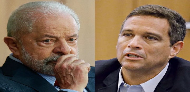 Lula e o presidente do Banco Central Campos Neto