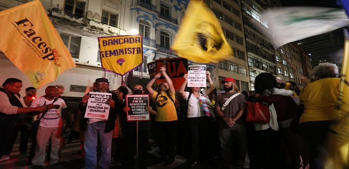 movimento negro pede fim da operação escudo