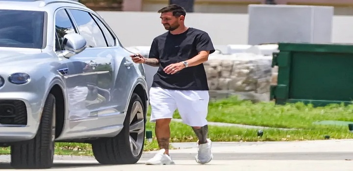 SUV DE MESSI