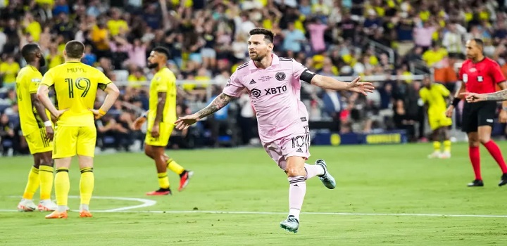 estreia de messi em nova york