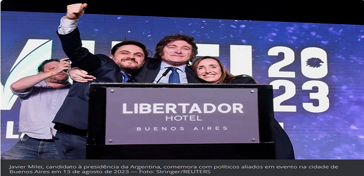 Dólar blue sobe 10% e títulos em queda de 12%: mercado argentino mostra primeiros efeitos da vitória de Milei