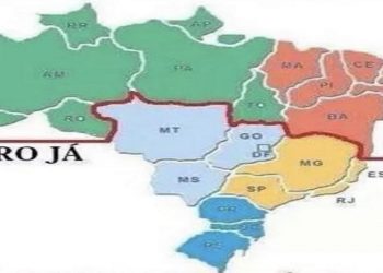 separação entre norte e nordeste do brasil