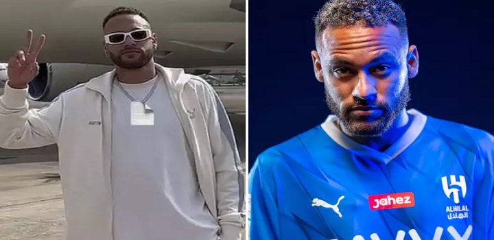neymar na arabia saudita