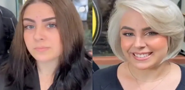 Mulher transforma o visual e viraliza por 'rejuvelhecimento': 'Eu ia chorar tanto'