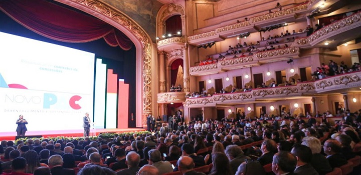 PRESIDENTE DA ALERJ PARTICIPA DO LANÇAMENTO DO NOVO PAC NO THEATRO MUNICIPAL