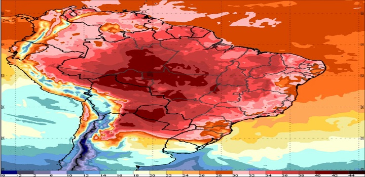 brasil onda de calor
