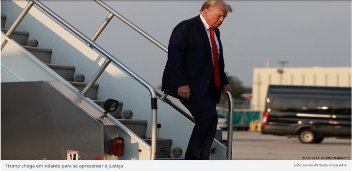 donald trump se entrega