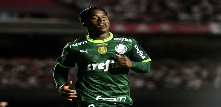 IDADE DE ENDRICK DO PALMEIRAS
