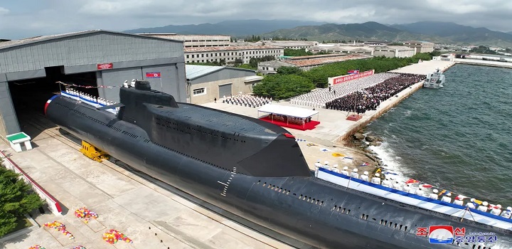 NOVO SUBMARINO NUCLEAR COREIA