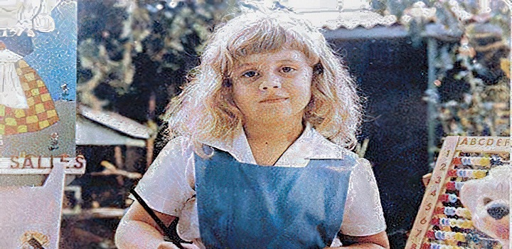 10/09/2023 - Especial Ana Lídia 50 anos, fotografia de lembrança da escola de Ana Lídia.