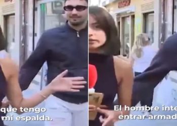 Homem é preso após assediar jornalista espanhola durante programa ao vivo