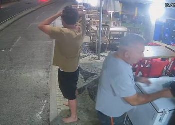 Kayky Brito: novas imagens mostram reação de Bruno de Luca após atropelamento