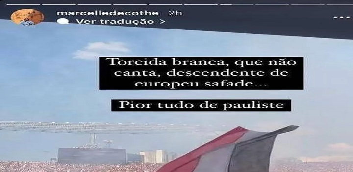 Ministério da Igualdade Racial anuncia exoneração de assessora que postou ofensas a torcedores do São Paulo
