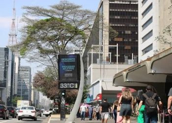 onda de calor no brasil