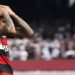 Pedro lamenta chance perdida em São Paulo x Flamengo, decisão da Copa do Brasil 2023 — Foto: Marcos Ribolli