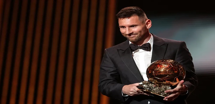 MESSI BOLA DE OURO 2023