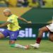 Richarlison em ação em Brasil x Venezuela — Foto: Vitor Silva / CBF