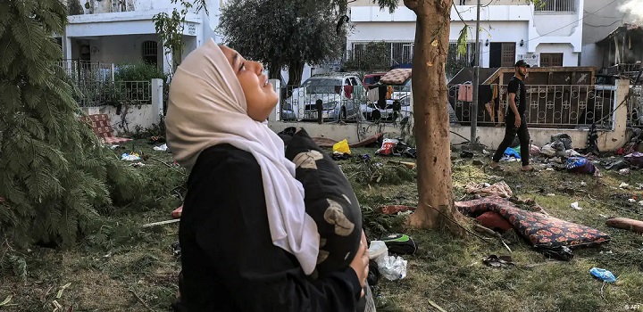 explosão em hospital de gaza