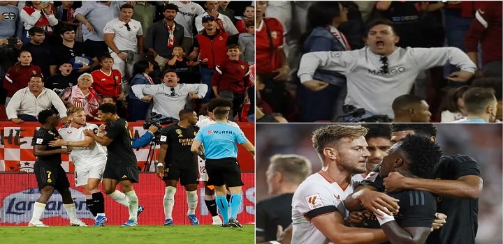 Sevilla expulsa torcedor por racismo em jogo contra o Real Madrid