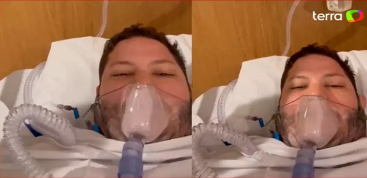 Daniel Sonnewend Proença, de 32 anos, gravou uma mensagem em que afirma estar bem (