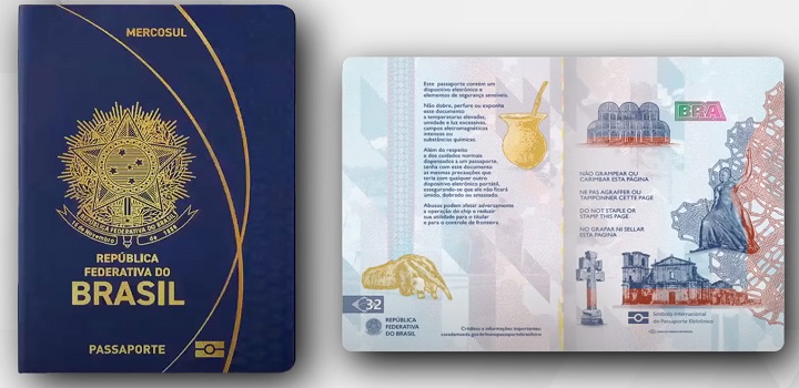 novo passaporte brasileiro