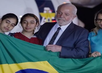 brasileiros resgatados em gaza