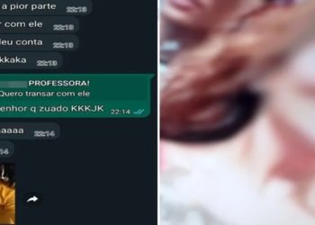 Professora é demitida após contar que beijou aluno de 14 anos em Praia Grande (SP) — Foto: Reprodução e arquivo pessoal