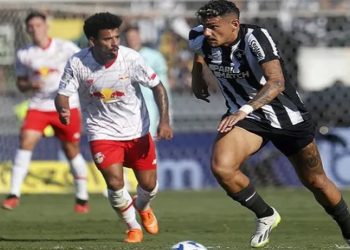 Bragantino x Botafogo: Tiquinho (Foto: Vitor Silva/Botafogo)