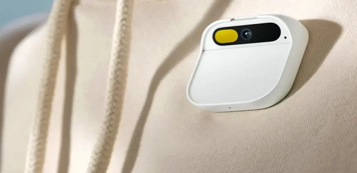 AI Pin: o dispositivo com IA da Humane (Humane/Divulgação)