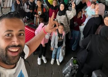brasileiros deixam gaza