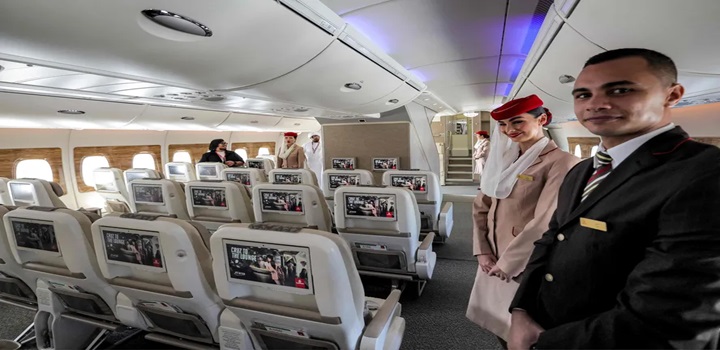 Emirates faz seleção para contratar tripulantes brasileiros. Saiba os salários e requisitos