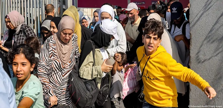 estrangeiros em gaza