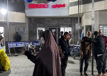crise em hospital de gaza