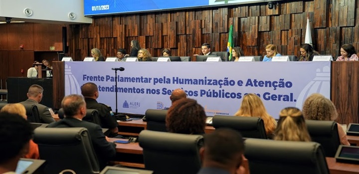 FRENTE PARLAMENTAR PELA HUMANIZAÇÃO NOS SERVIÇOS PÚBLICOS É INSTALADA NA ALERJ